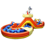 Коммерческий надувной батут "В погоне за сыром"