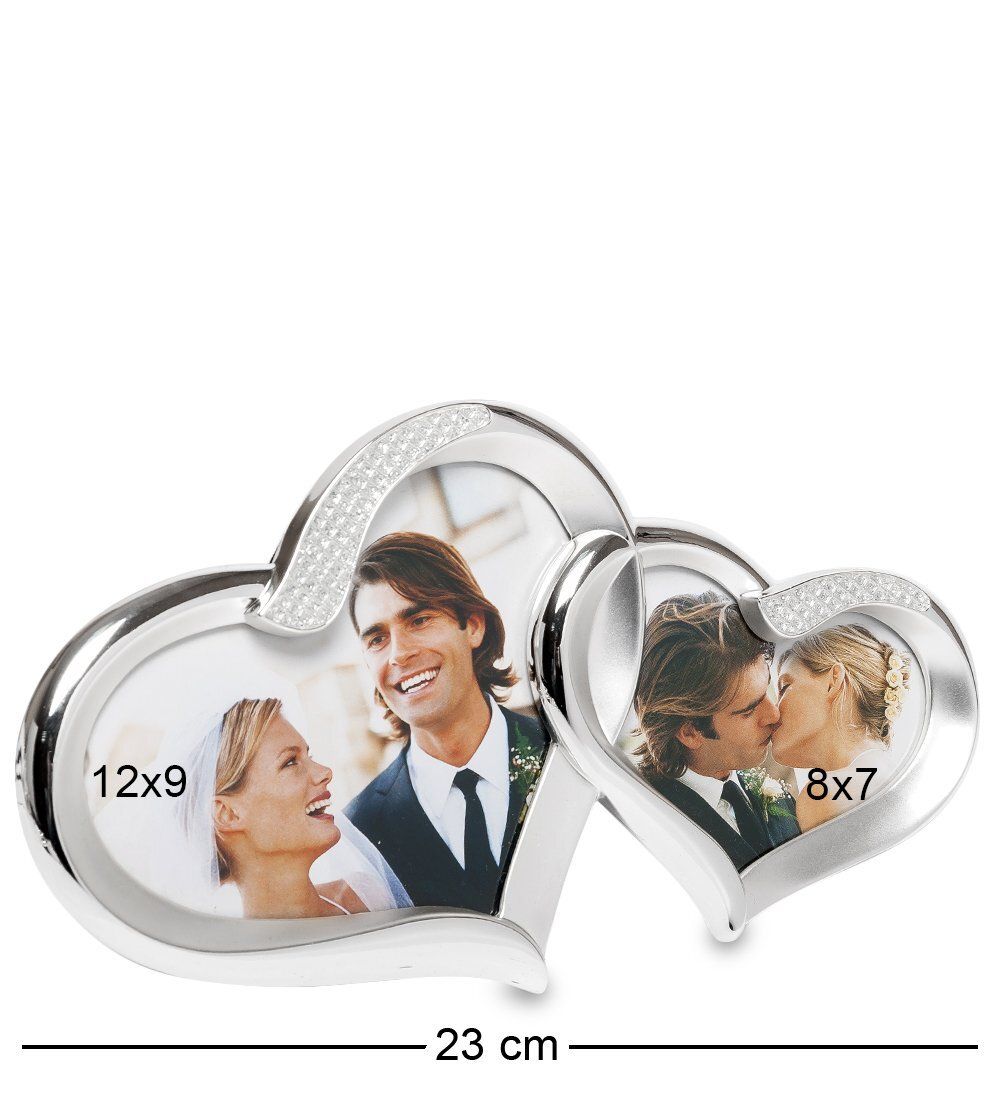 Bellezza Casa CHK-058 Фоторамка «Влюбленные сердца» (на 2 фото: 8х7, 12х9)