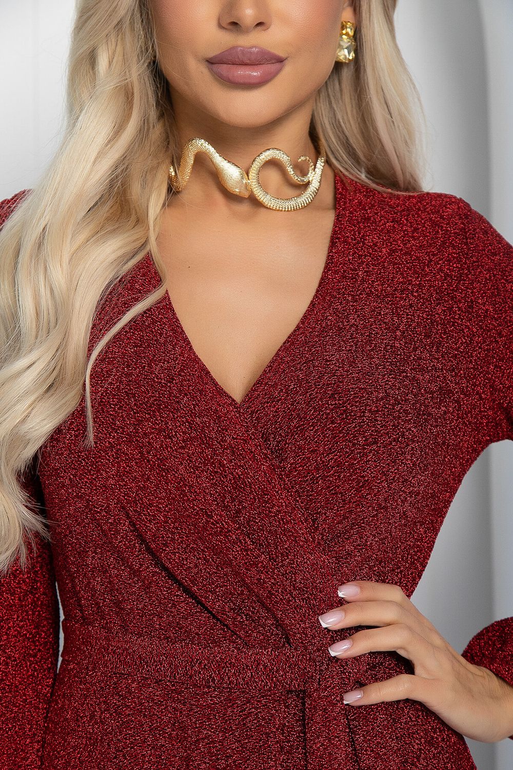 Платье праздничное Загадай желание (красное) П14468-49М LT Collection