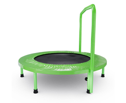 Батут с поручнем DFC JUMPFIT 36'' зеленый