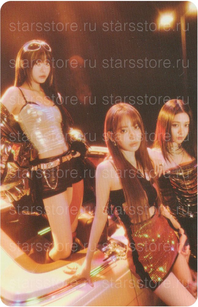 Фотокарта Eunchae &amp; Sakura &amp; Yunjin LE SSERAFIM - 'EASY CRAZY HOT' Tour