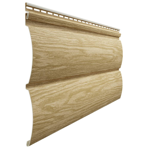 Сайдинг Docke Lux Монреаль Блок-хаус D4.7T PSLL-1175 Зрелый каштан 3600 мм