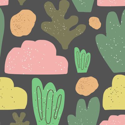 Ботаническая аппликация №1.