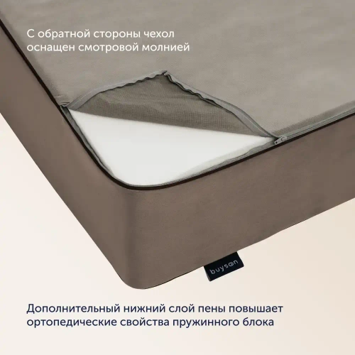 Матрас BuyRoyal, 29 см, жесткость выше средней, независимые пружины