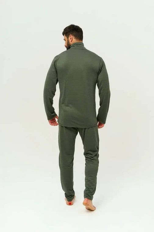 Комплект термобелья Вафля олива