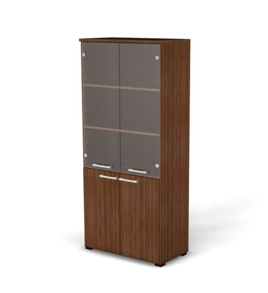 SMART/СМАРТ RS157-78Х44 Шкаф комби стекло з/с лдсп 786х436х2104