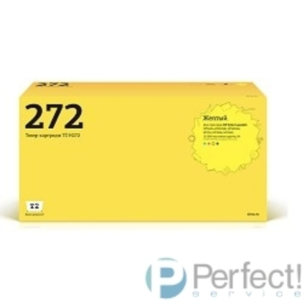 T2 CE272A Картридж T2 (TC-H272) для HP CLJ Enterprise CP5525/M750 (13500 стр.) жёлтый, с чипом, восст.