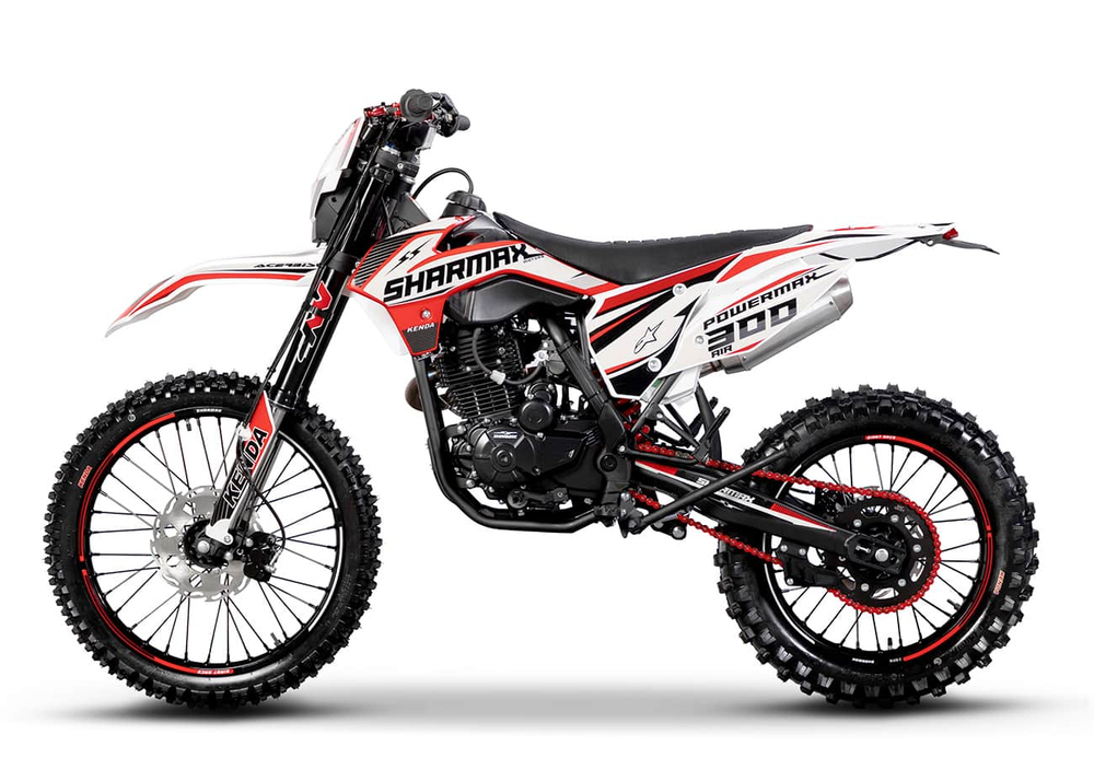 Мотоцикл кроссовый эндуро SHARMAX PowerMax 300 Air BN