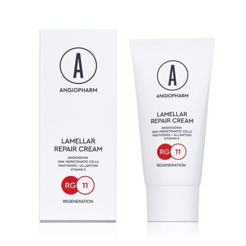 ANGIOPHARM ЛАМЕЛЛЯРНЫЙ ВОССТАНАВЛИВАЮЩИЙ КРЕМ, 30 МЛ | LAMELLAR REPAIR CREAM