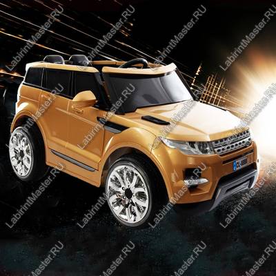 Детский электромобиль "Range-Rover" золотой