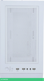 Корпус HAFF Flash MATX без БП White