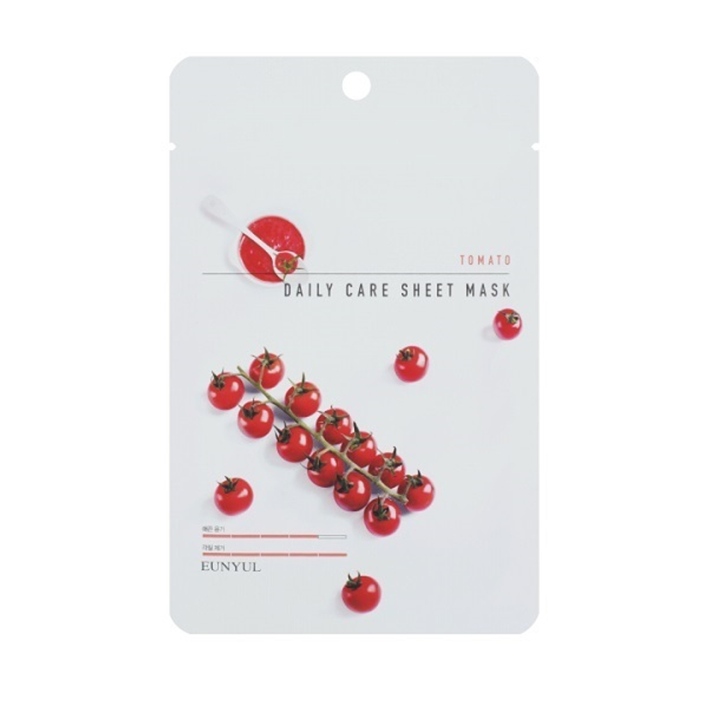 Маска для лица с экстрактом томата Eunyul Tomato Daily Care Sheet Mask