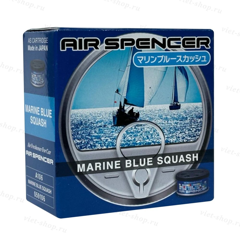 Eikosha Air spencer автомобильный ароматизатор Marine Blue Squash A-106