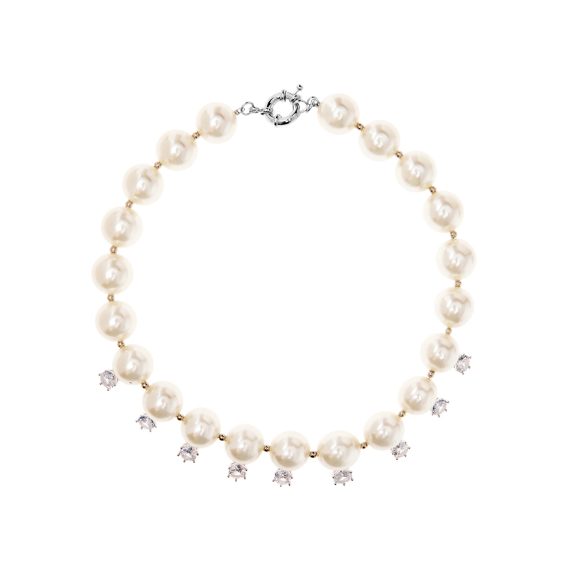 Колье Жемчуг с Блеском