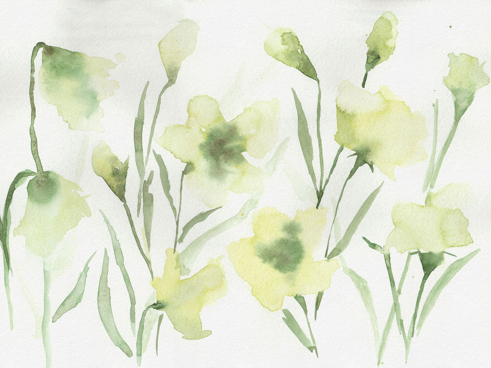 Дизайнерские обои Wall Street Watercolor-21