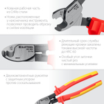 KS-20V Кабелерез диэлектрический, KRAFTOOL