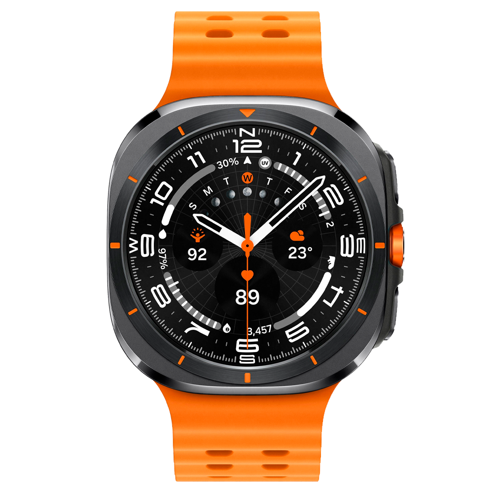 Умные часы Samsung Galaxy Watch Ultra 47mm LTE, ремешок Marine, Titanium Gray (Серый титан)