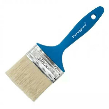 Кисть плоская 75мм Гамма Аква искусственная щетина Remocolor 01-7-430