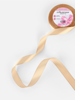 Лента атласная №267(67) 20мм*25±1ярд(23м±1м) бежевый АУ 1218290