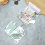 Набор кухонных принадлежностей силиконовый: лопатка+кисточка, 23*5см