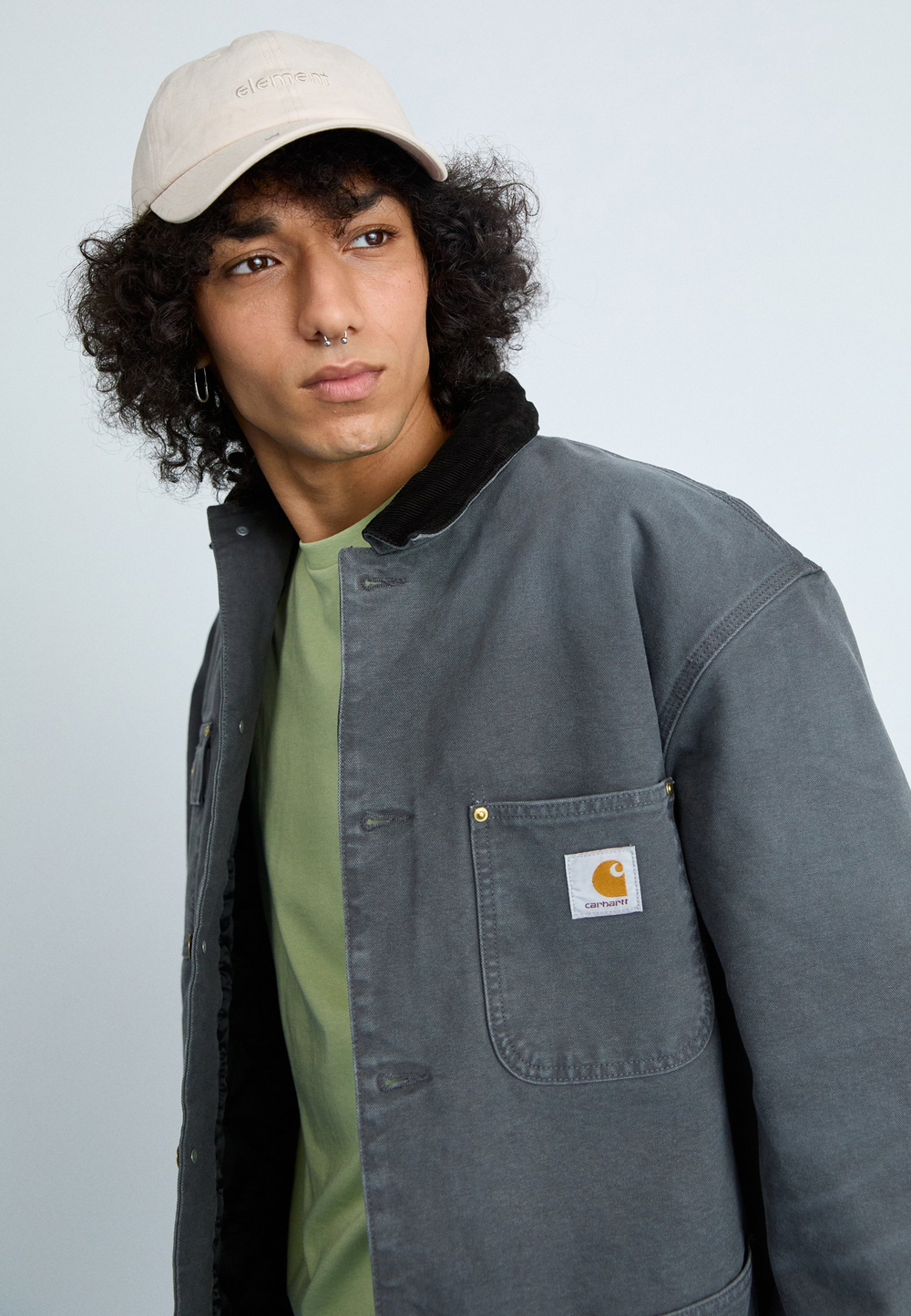 Carhartt WIP Демисезонная куртка - Серый