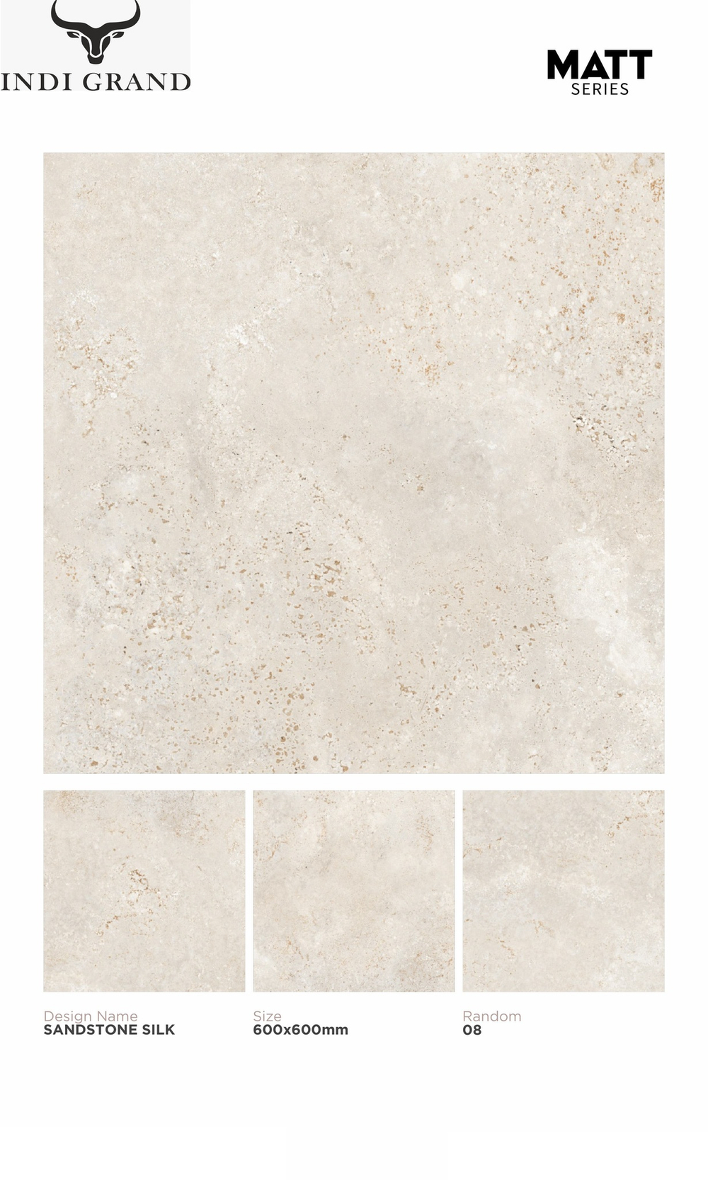 Керамогранит matt 60х60 sandstone silk