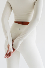 Лосины Criss-Cross Leggings in Ivory