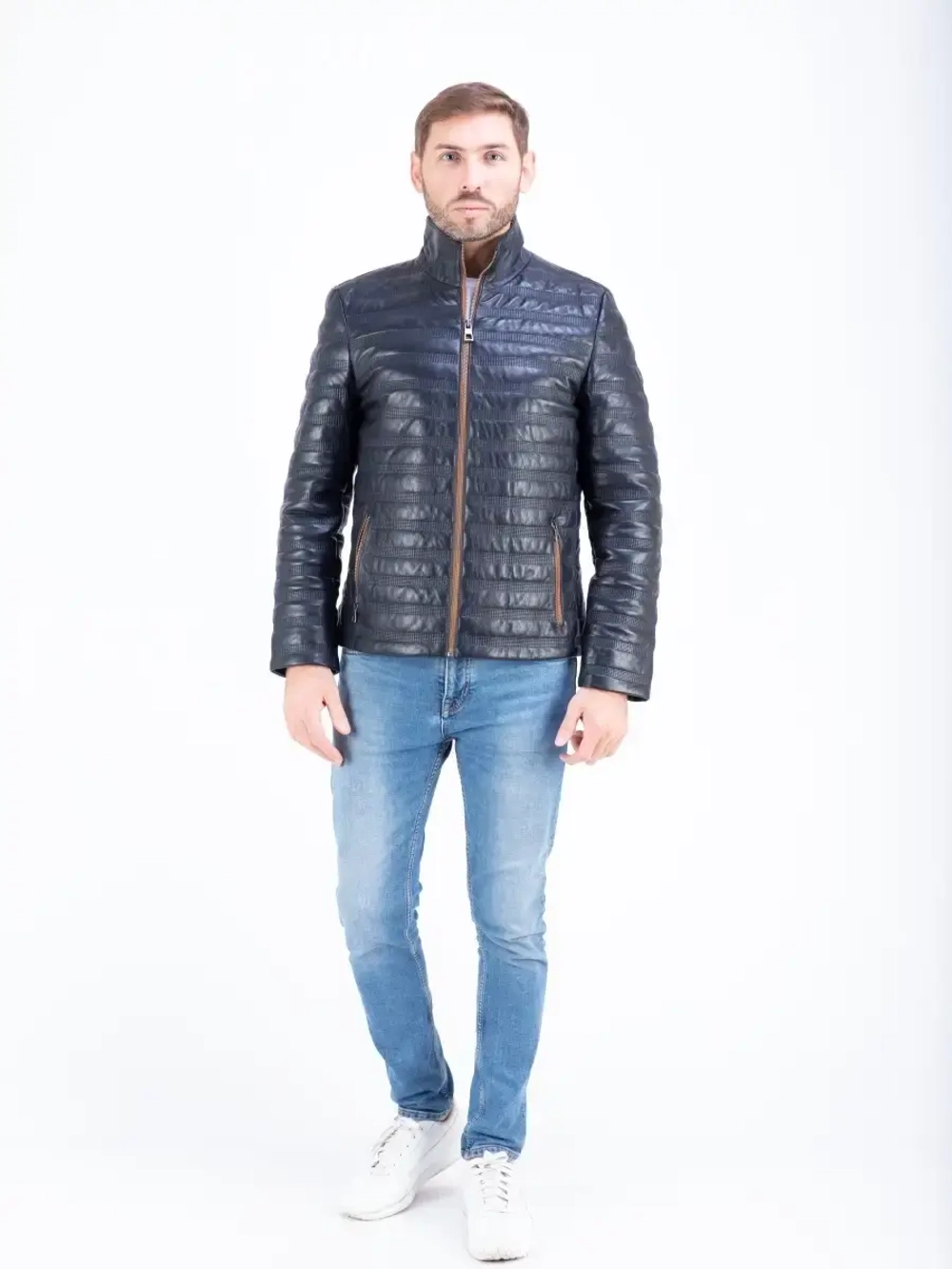 Куртка мужская  из натуральной кожи