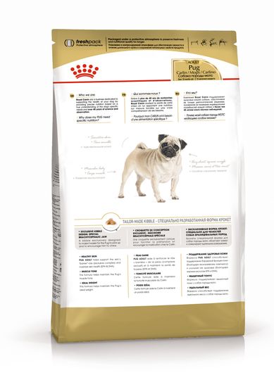 Royal Canin Pug Adult для взрослых Мопсов