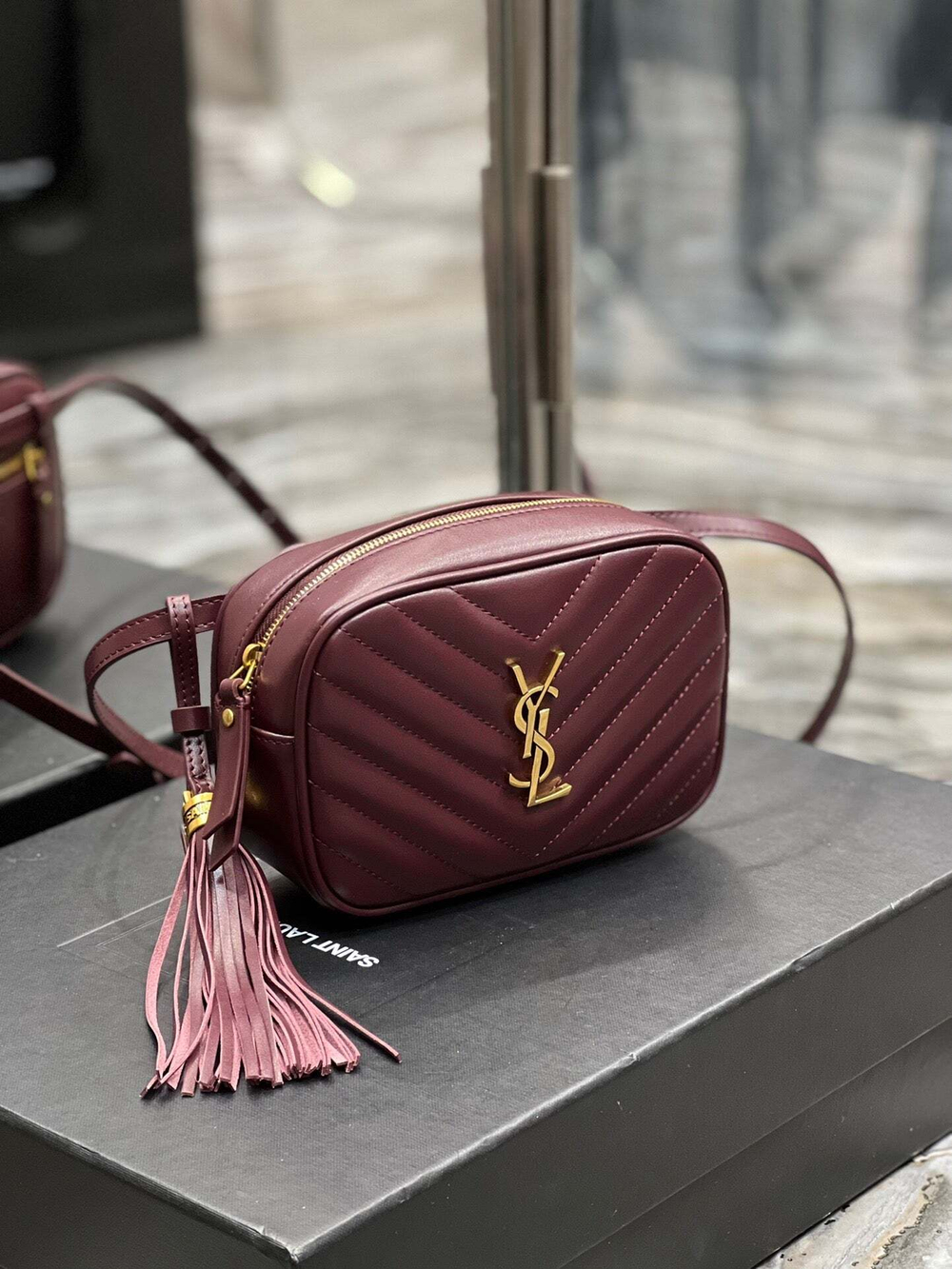 Yves Saint Laurent Lou Camera Belt Bag 16 cm
