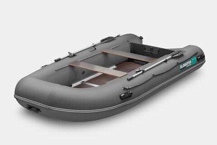 Надувная лодка GLADIATOR B420 темно-серый
