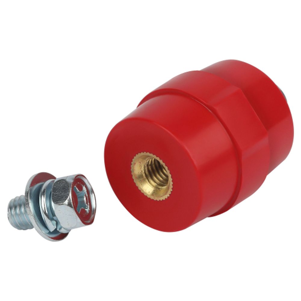 Изолятор ЭРА NO-224-150 SM-35 с болтом (Н35хD32мм М8) 10кВ | Шинные изоляторы и шинодержатели
