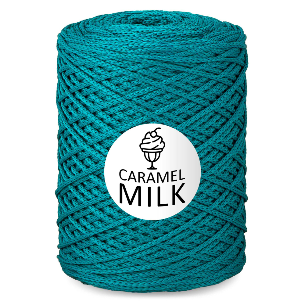 Шнур Caramel Milk, 3мм, 300м, 100% полиэфир (1 шт.)