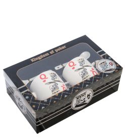 MUG-206/4 Н-р из 2-х кружек в подарочной коробке «Королевская игра»