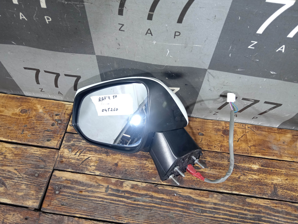 Зеркало левое 9 pin Toyota RAV4 V (XA50) 18-нв Б/У Оригинал 8794042F70