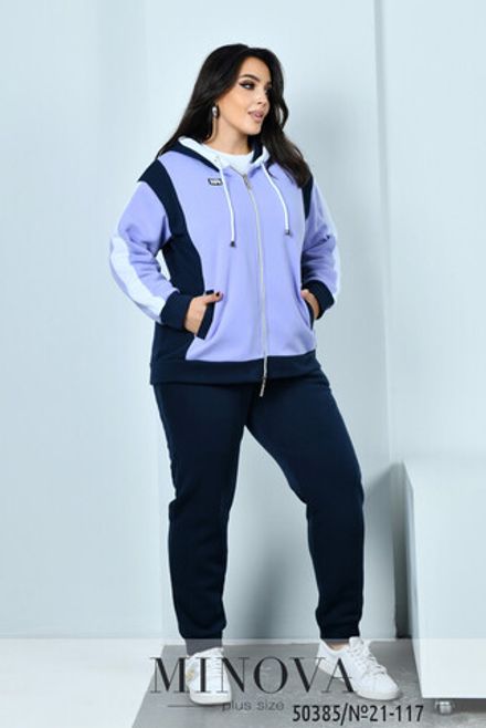 Костюм 21-117-сиреневый Minova Фото 2