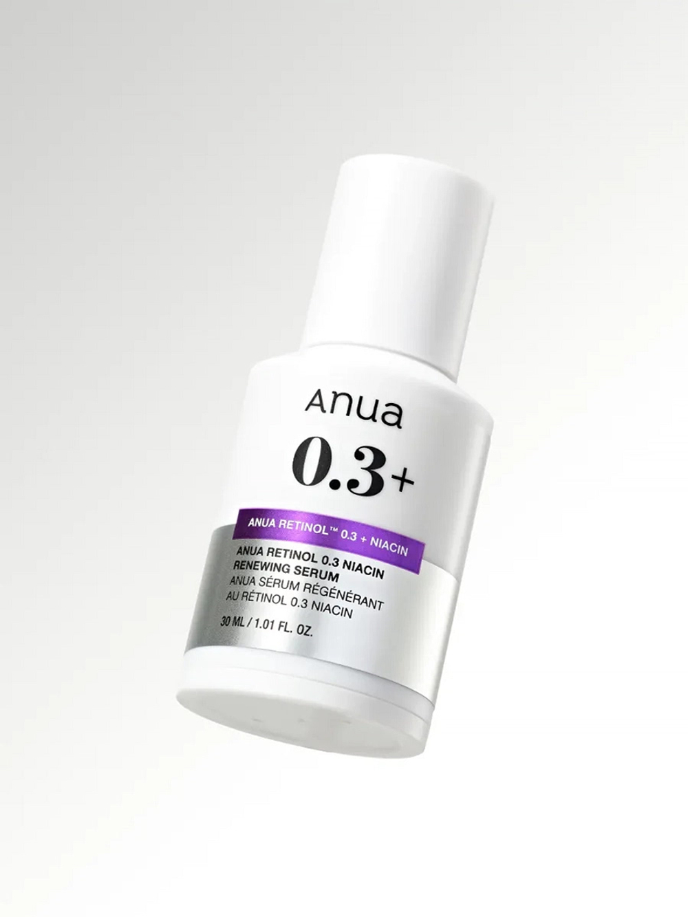 Anua Обновляющая сыворотка с ретинолом и ниацинамидом Nano Retinol 0,3% + Niacin Renewing Serum 30 мл