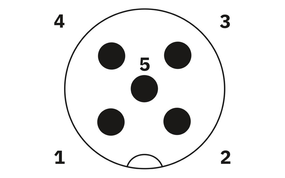 1054338 - SAC-8PY-M/2XF BK 1-PSR - Y-разветвитель