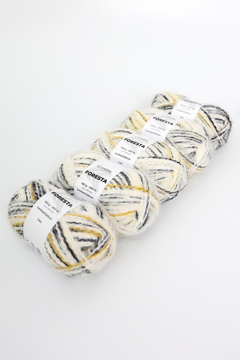 O’YARN FORESTA тигры, зебры, леопарды, 500г