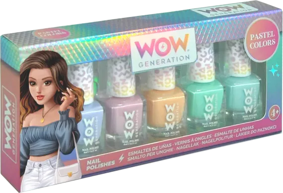 Набор из 5 лаков для ногтей WOW Generation для девочки