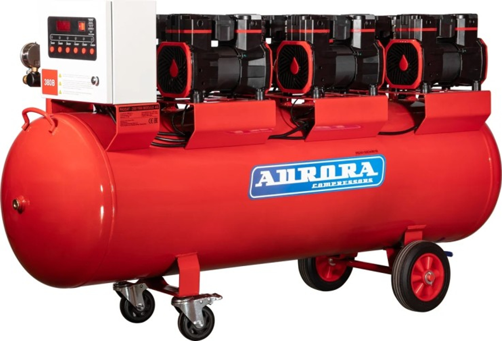 Компрессор поршневой безмасляный AURORA PASSAT-250/1500 MODULE 4G 39401