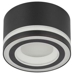 Светильник настенно-потолочный спот ЭРА OL51 BK GX53 IP20 черный