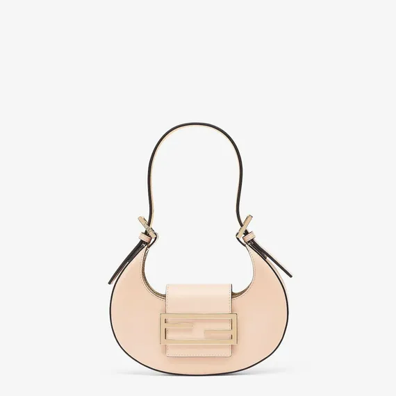 Сумка-хобо Fendi Cookie маленького формата светло-розовый