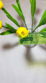 Искусственные цветы, желтые подсолнухи / Высота 44 см. 9 стебелей 9 бутонов/