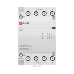 Контактор модульный КМ 20А 4NO 230В АС (3 мод.) PROXIMA EKF