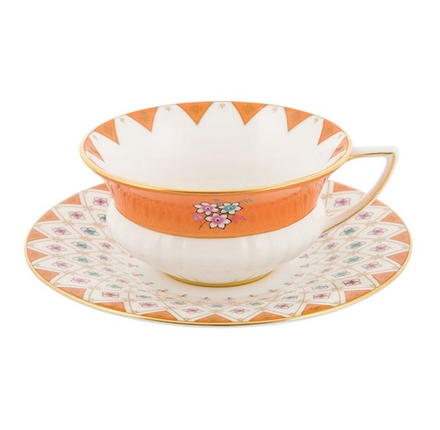 Wedgwood Чайная чашка Wonderlust 180 мл с блюдцем 40024019