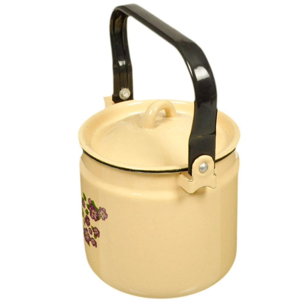 Чайник сталь, эмал, 2 л, ручк металл, СтальЭмаль, 1с25с