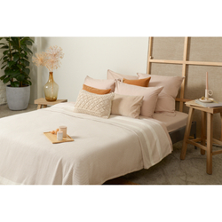 Наволочка декоративная бархатная 30x50 Tkano Essential бежевая