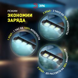 ЭРА Консольный светильник на солн. бат.,COB,с кронштейном,60W,с датчи. движ.,ПДУ,1100lm, 5000К, IP65 | Уличное освещение на солнечных батареях