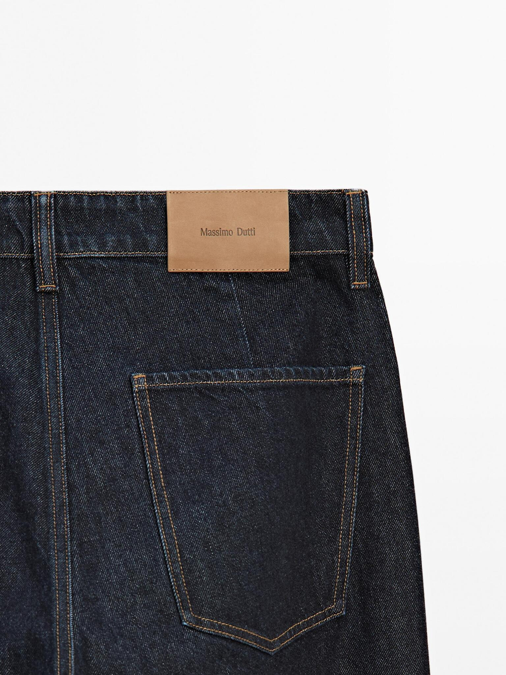 Massimo Dutti Джинсы свободного кроя, темно-синий